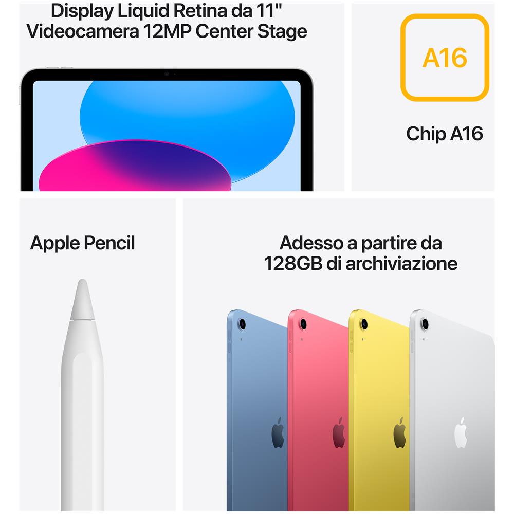 iPad 11" A16 (2025) 512GB Wi-Fi + Cellular (5G) Rosa - Foto 7