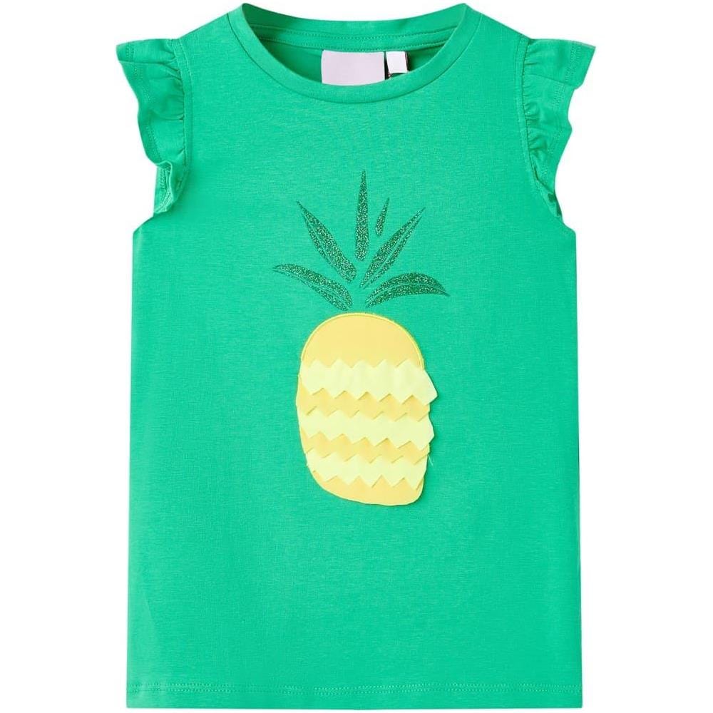 Maglietta da Bambina Verde 140 - Foto 1