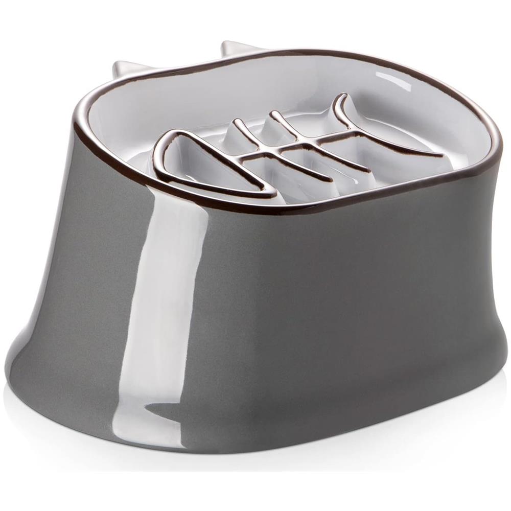 Ciotola per Gatti Anti-Ingoiamento Rialzata - Foto 1