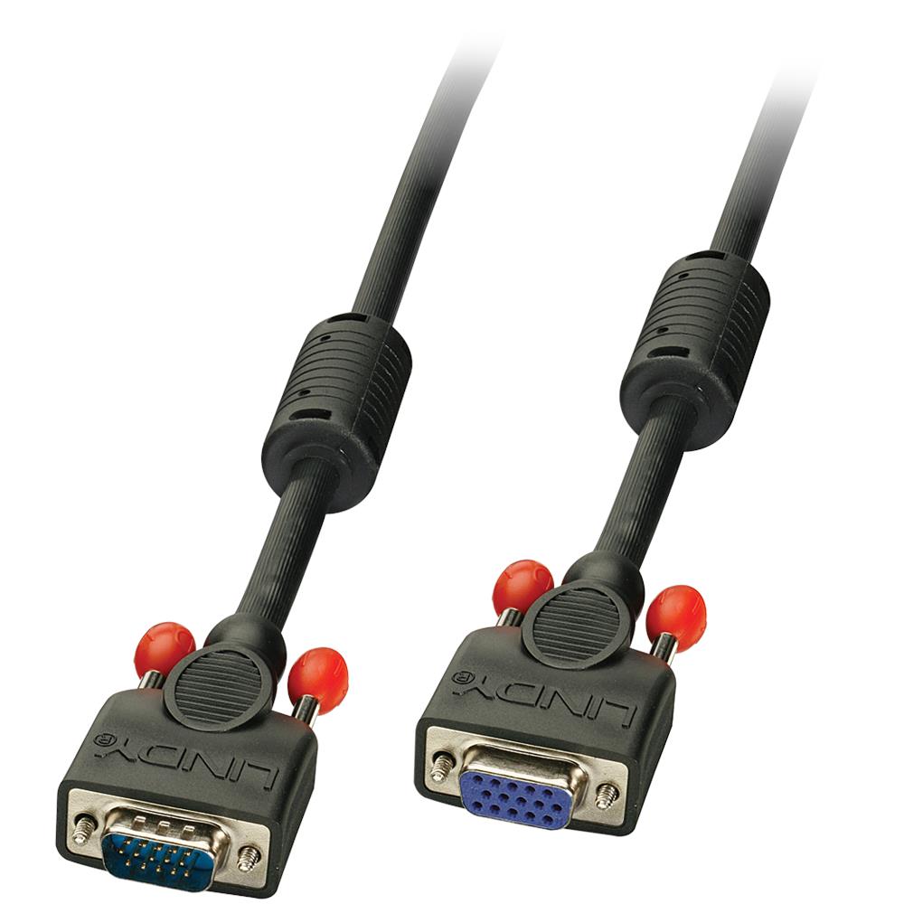 Cavo VGA M / F nero, 3m - Foto 1