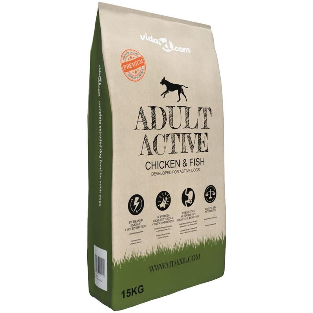 Cibo Secco Per Cani Premium Adult Active Chicken & Fish 15 Kg - Foto 1