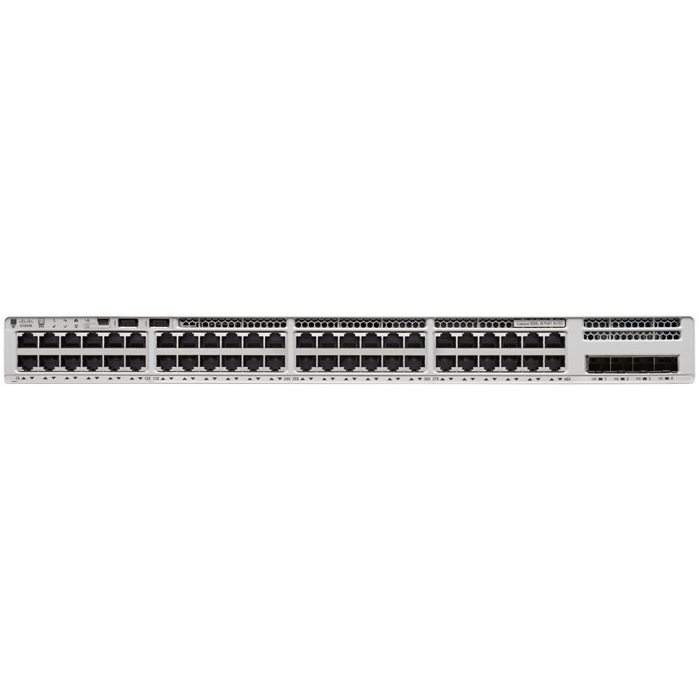 Switch Catalyst 9200L Gestito L3 Gigabit con 48 Porte Ethernet (10/100/1000) 4 Slot SFP+/ 2 USB 2.0 Colore Grigio  - Foto 1