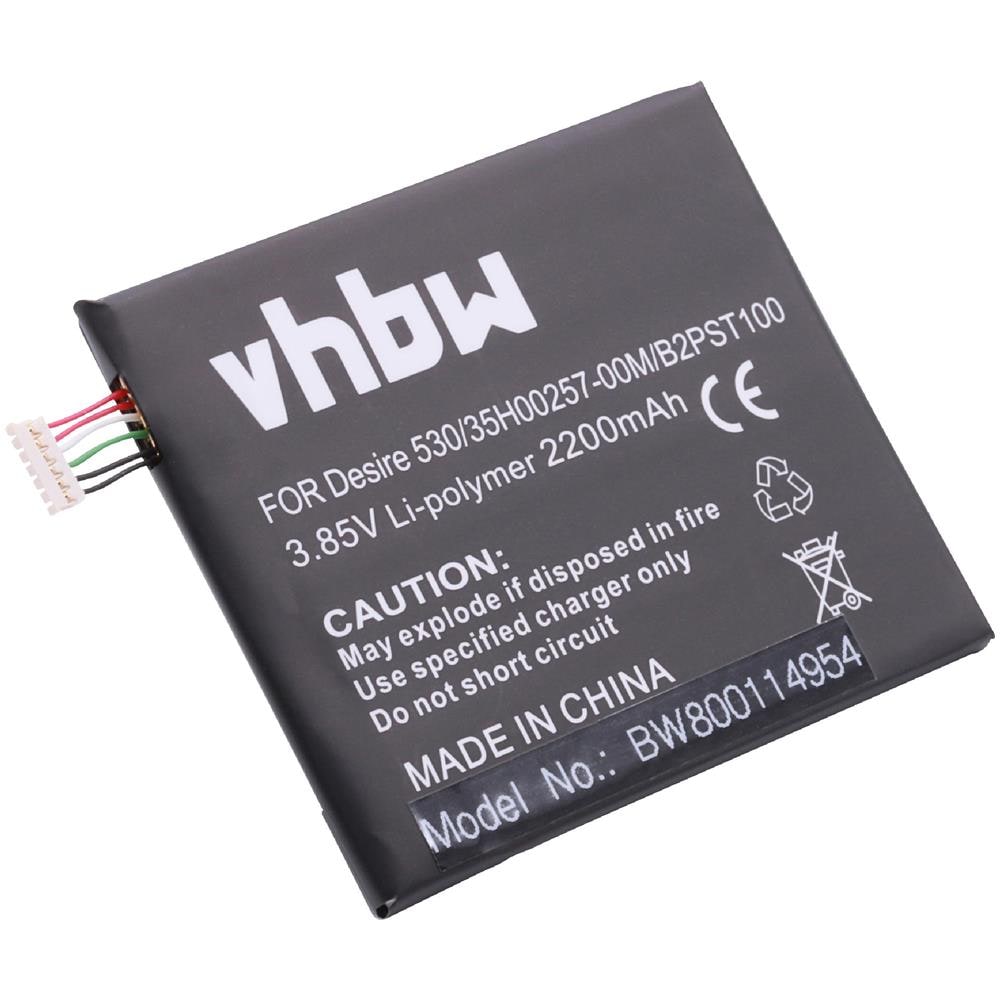 Litio-polimeri Batteria 2200mah (3.85v) Per Cellulari E Smartphone Come Htc B2pst100 - Foto 1