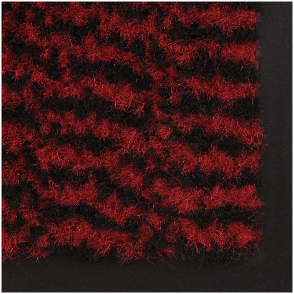 Tappeto Antipolvere Trapuntato Rettangolare 40x60cm Rosso - Foto 2