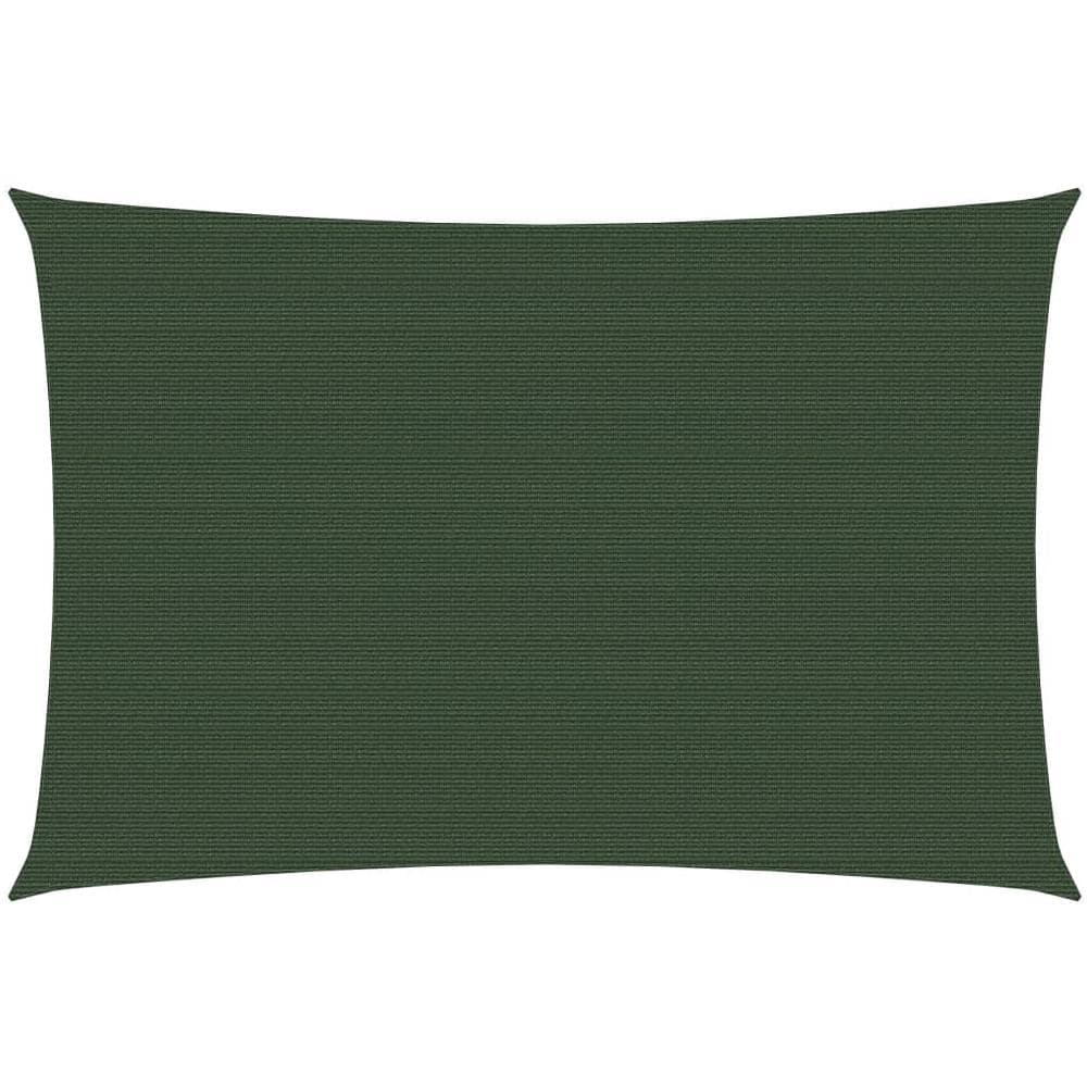 Vela Parasole 160 g / m² Verde Scuro 3x4 m in HDPE - Foto 1
