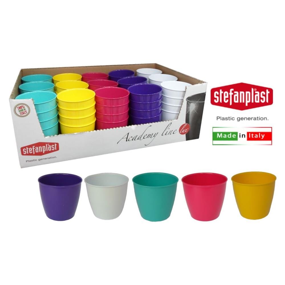 Vaso Academy Lux Round D. 11x10h 5 Mix Color - Foto 1