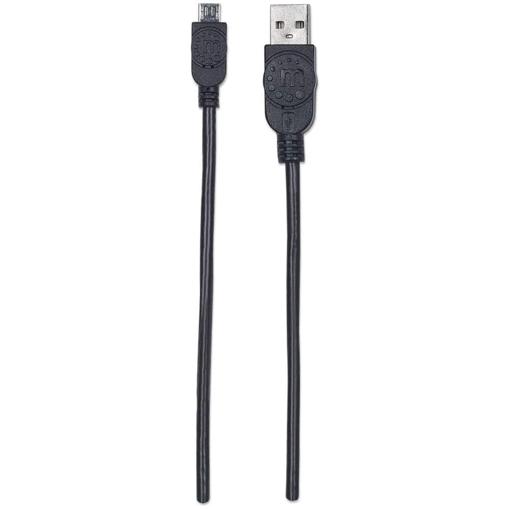 Manhattan 325684 cavo USB 3 m USB 2.0 USB A Micro-USB B Nero - Foto 4