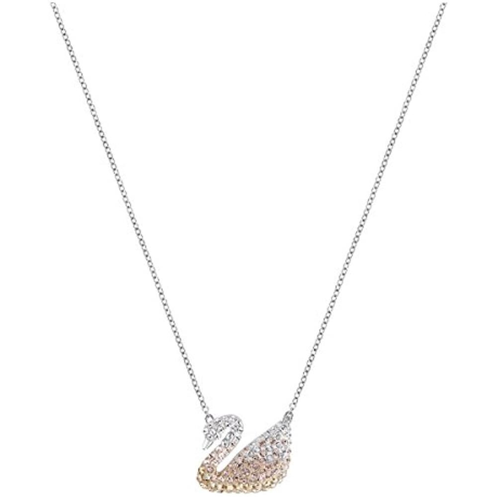 Pendente Iconic Swan - Multicolore - Placcatura Rodio - Foto 1