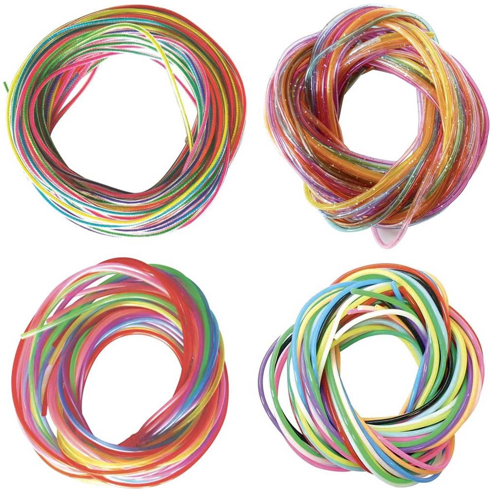48 Fili In Plastica Scoubidou 80 Cm - Foto 1