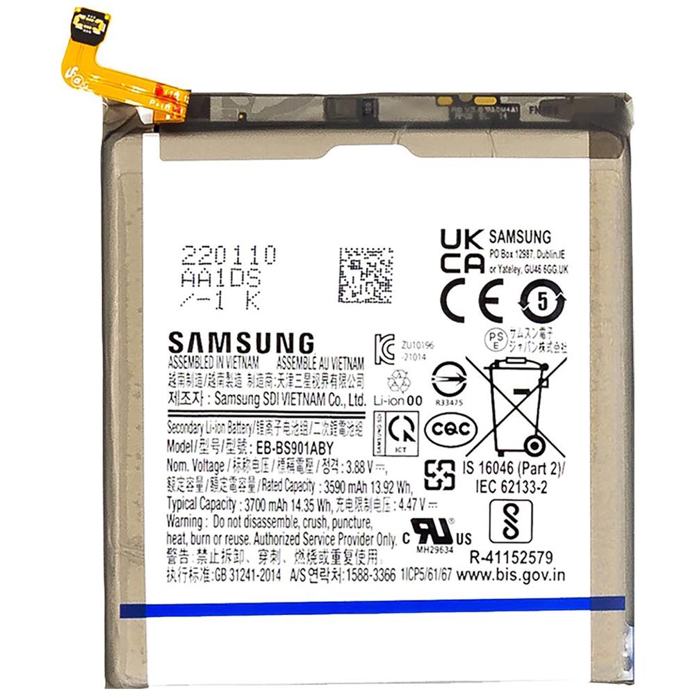 Batteria Originale Eb-bs901aby Pila Di Ricambio Per Galaxy S22 Sm-s901b 3700mah - Foto 1