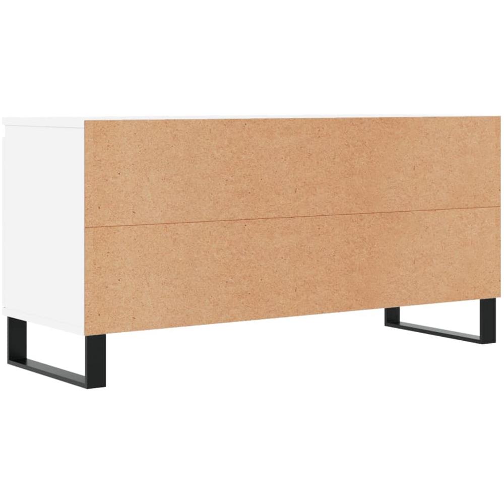 Mobile Porta Tv Bianco 104x35x50 Cm In Legno Multistrato - Foto 8