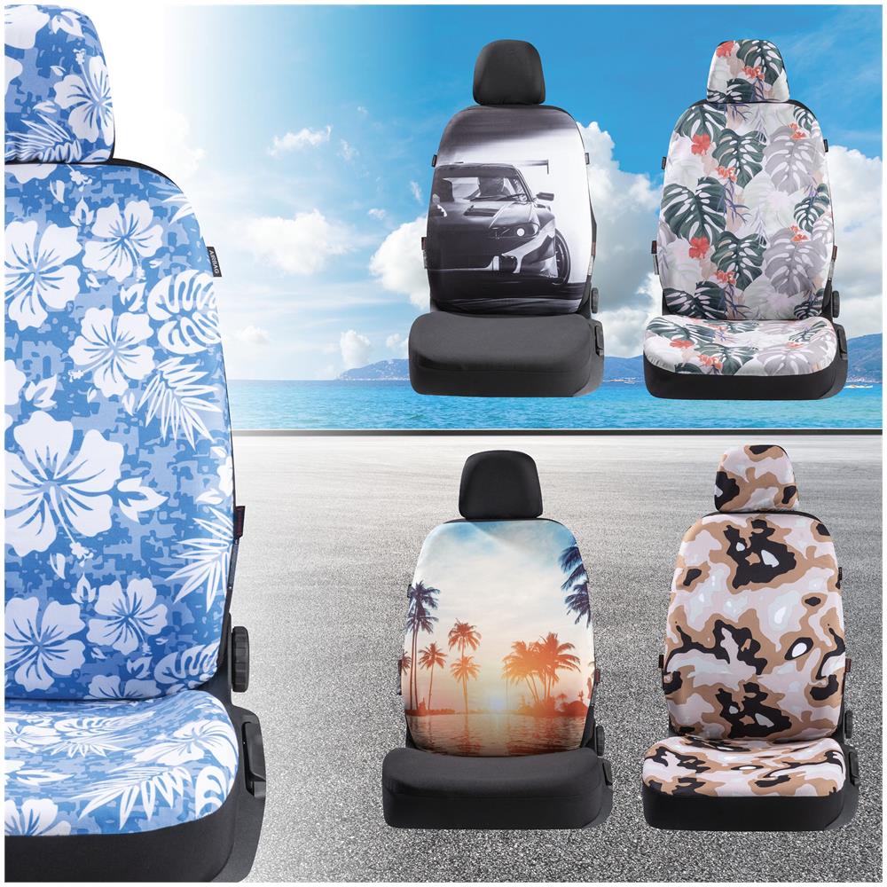 Coprisedili Auto Tropical Hawaii Per Sedile Anteriore - Foto 6