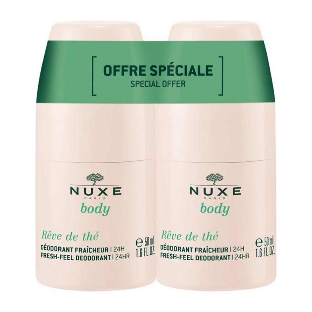 Duo Deodorante Idratante Freschezza 2x50ml Sogno Di Tè Body Nuxe - Foto 1