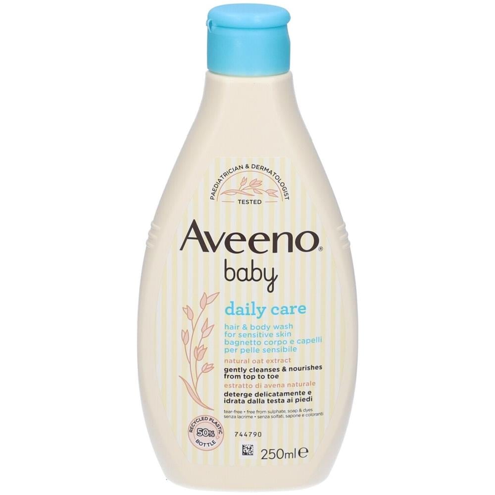 Aveeno Baby Bagnetto Testa Piedi 250 ml - Foto 1