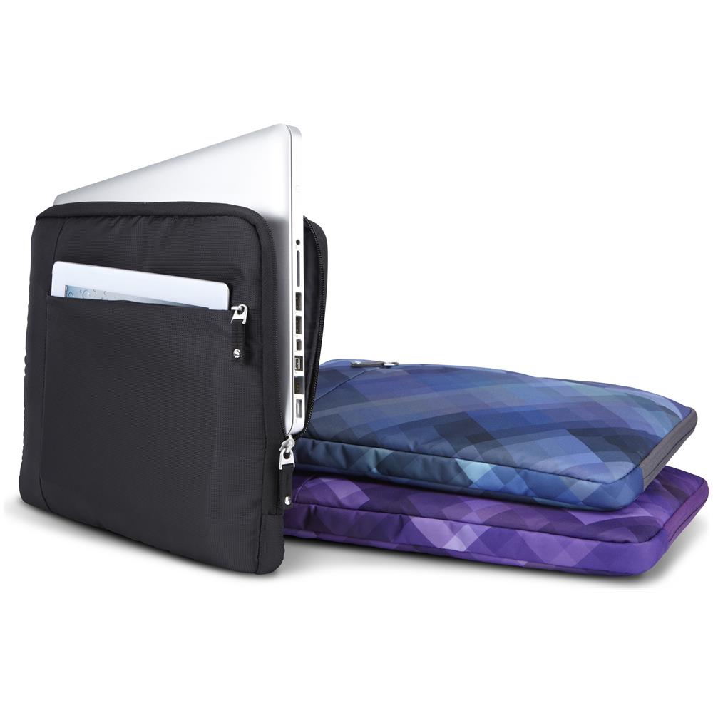 Borsa per Notebook 13" Custodia a Tasca Colore Nero - Foto 6