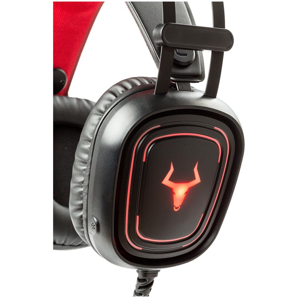 Cuffie Gaming Taurus H321 con Cavo e Microfono Colore Nero - Foto 6