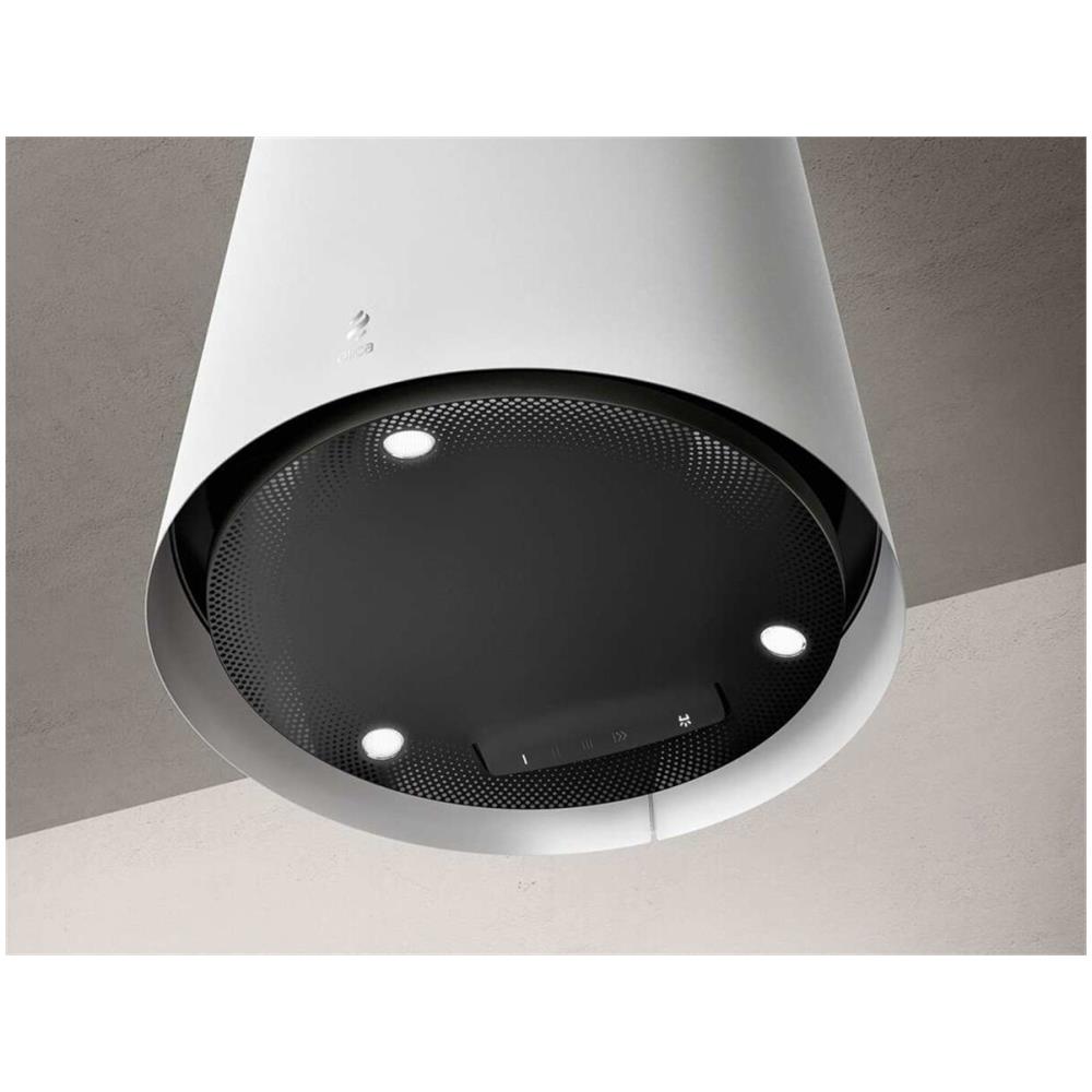 Cappa a Isola EASY UX WH /F / 50 Aspirante 50 cm Colore Bianco - Foto 4