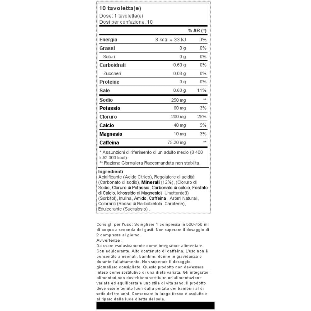 5 Electrolytes Sports Drink 10 Tabs - - Bevande Isotoniche - Pompelmo Rosa - Foto 2