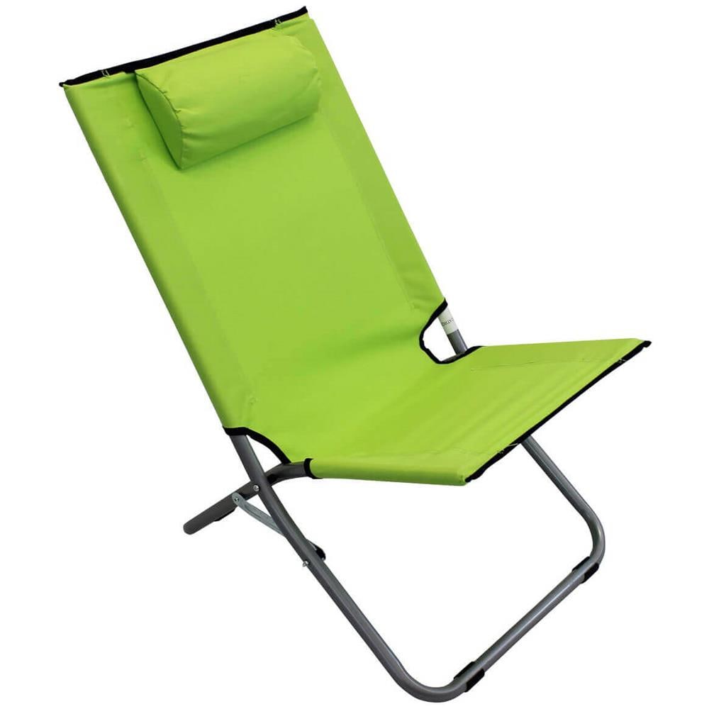 Spiaggina Mare Prendisole Pieghevole Colore Casuale Cm 76 X 50 X 33/74 H - Foto 1