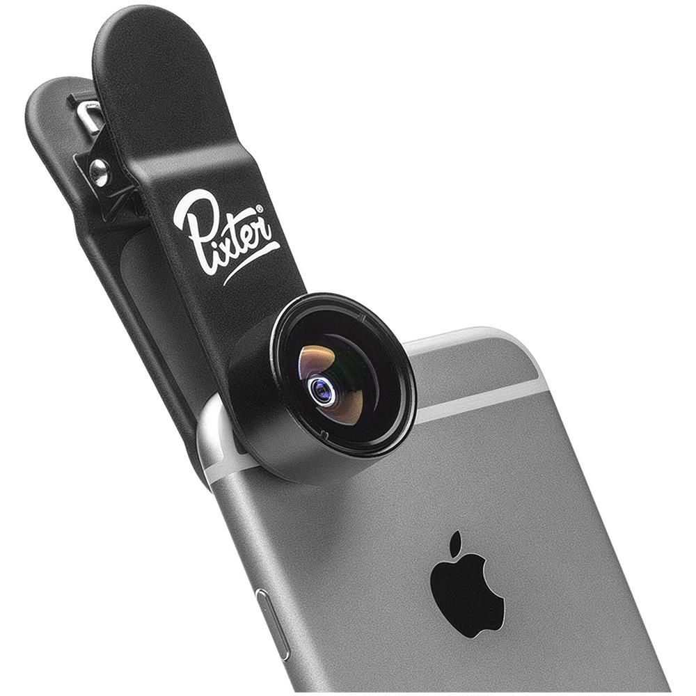 Obiettivo Fisheye Angolo Di 180° Smartphone / Tablet Con Clip Pixter - Foto 1