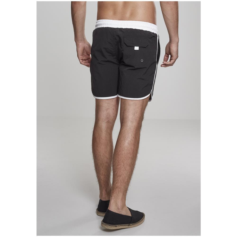 Shorts Swim Retro Urban Classics Tb2050 - Nero Xxl - Foto 2