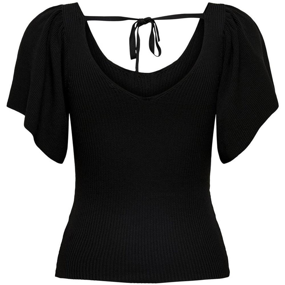 Leelo S / s Back Pullover Knt Noos T-shirt Manica Corta Donna Taglia Xs - Foto 3