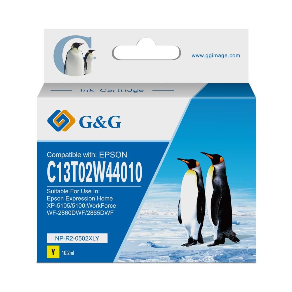 Cartuccia Ink Jet Comp. Epson C13t02w44010 Yellow - Foto 1