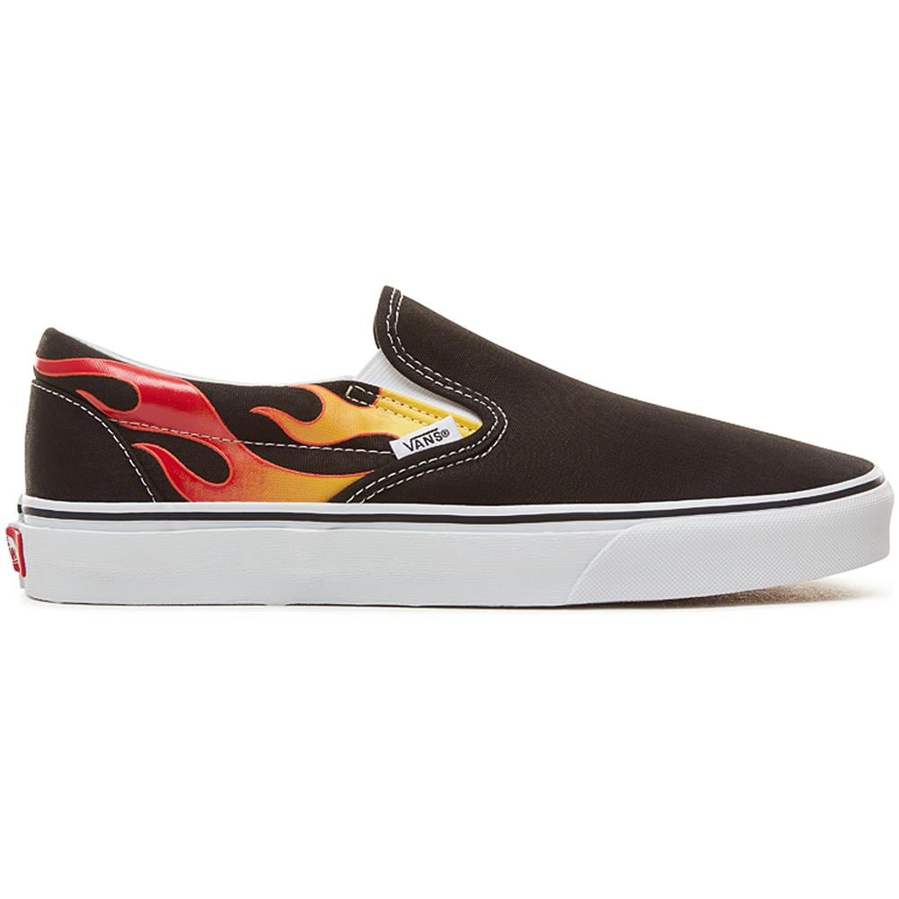 Scarpe Classic Slip-on Flame Taglia 38 Codice Vn0a38f7phn Nero - Foto 1