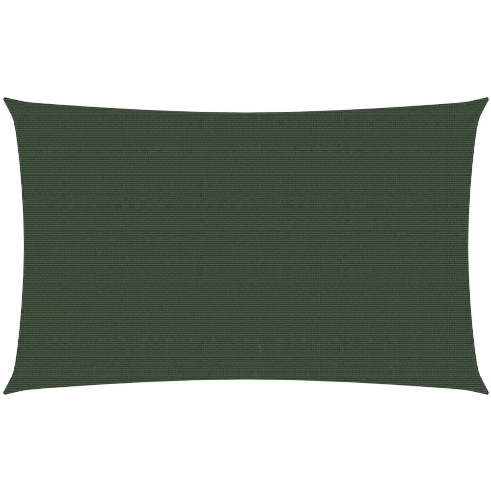 Vela Parasole 160 g / m² Verde Scuro 2,5x5 m in HDPE - Foto 1