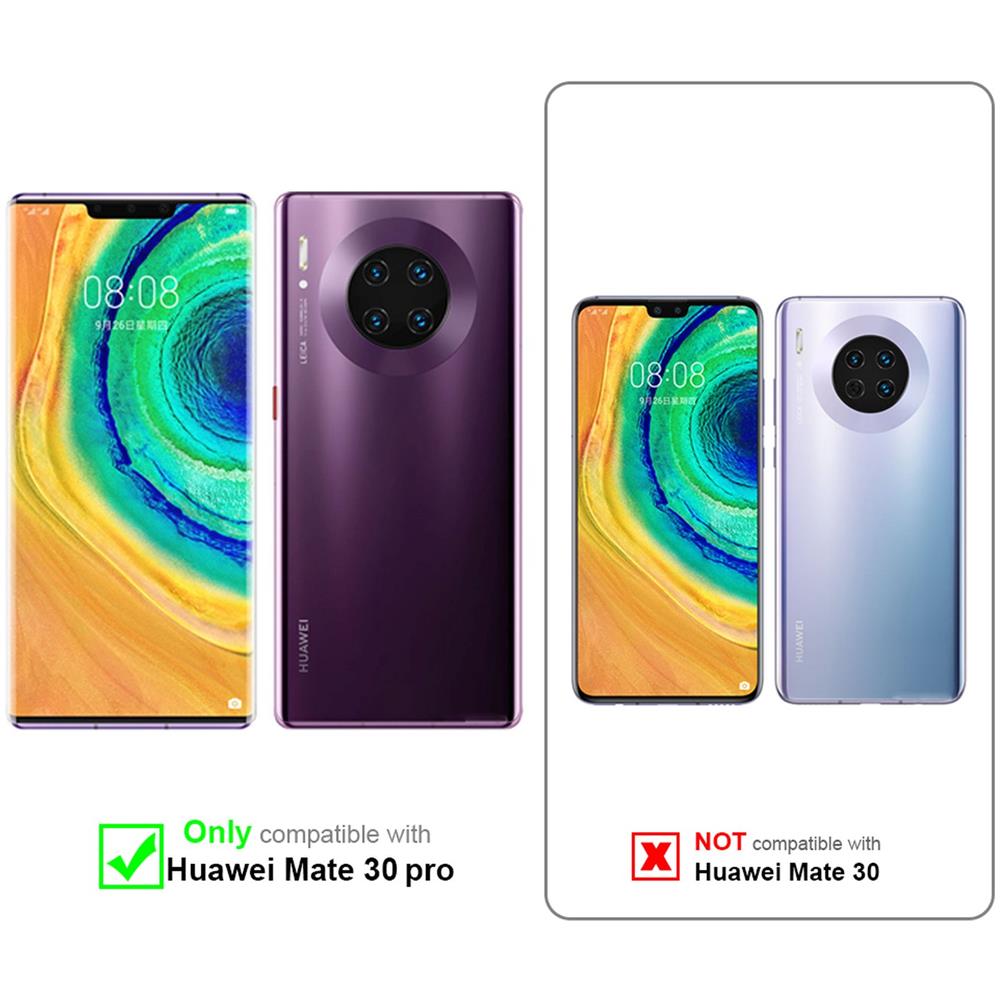 Custodia Compatibile Con Huawei Mate 30 Pro In Marmo Verde Chiaro Verde Oro No. 3 - Coperchio Protettivo In Silicone Tpu Con Motivo A Mosaico - Foto 2