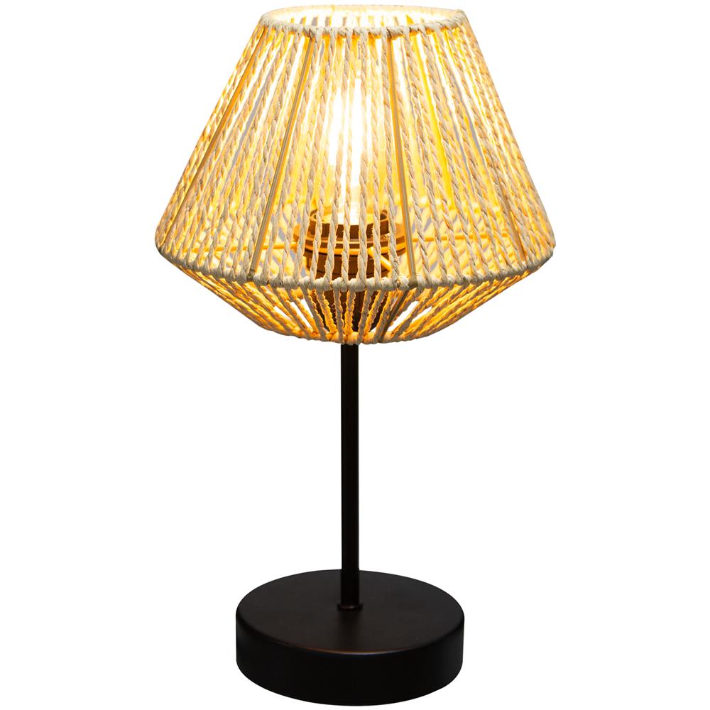Lampada Da Tavolo 34 Cm Jily Naturale Beige - Foto 2