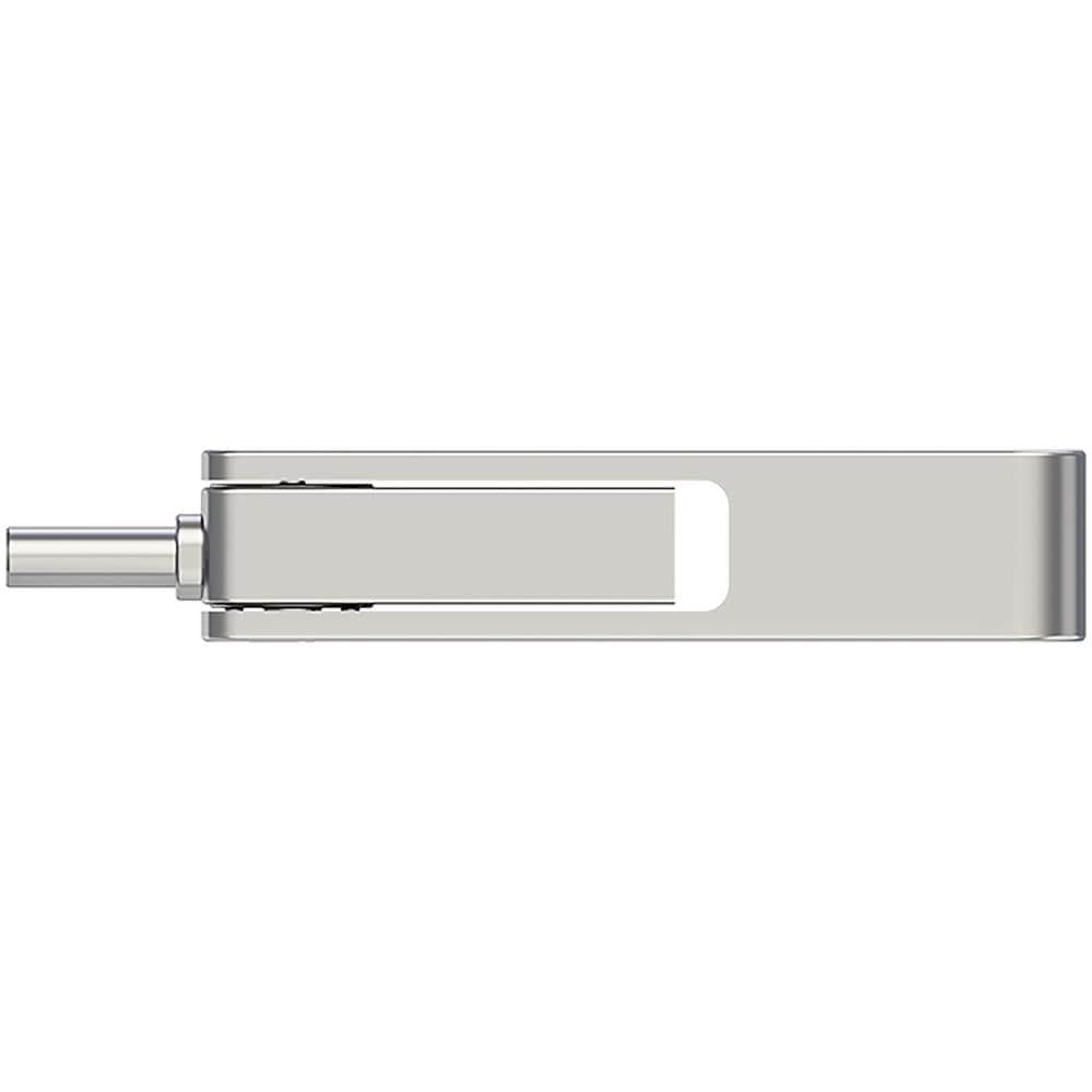 Chiavetta USB 256 GB DUO LINK USB Tipo A / Tipo C 3.2 Gen 1 Colore Acciaio inossidabile - Foto 2