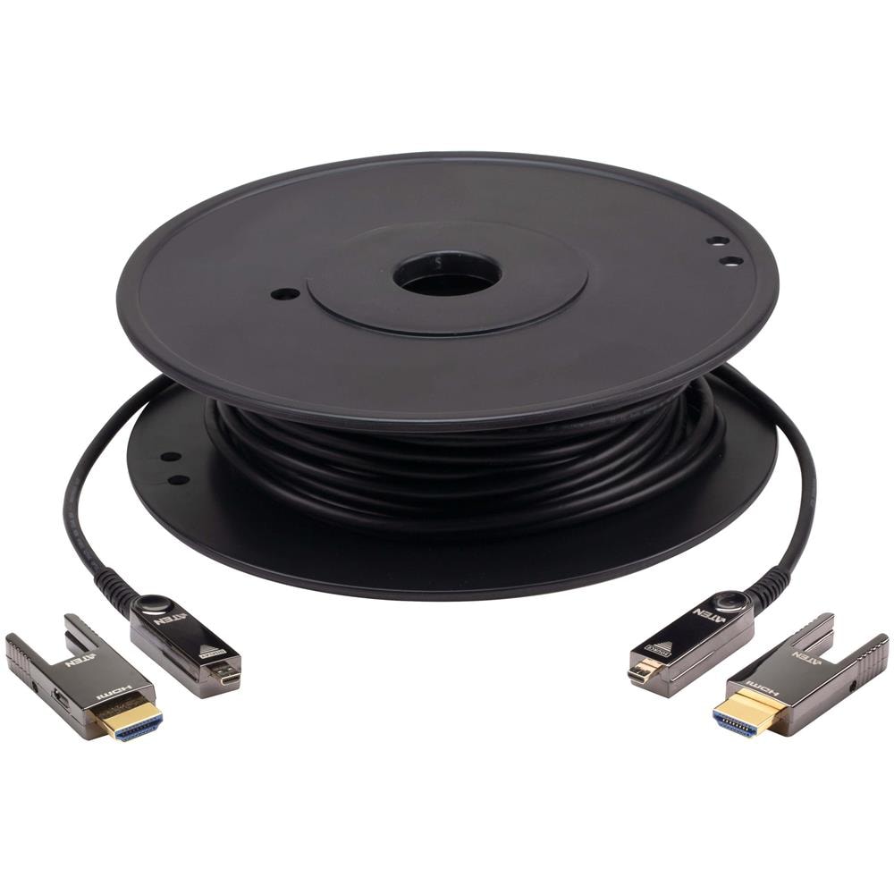 Cavo Ottico Attivo VE7833A, 39 m HDMI Type-A /HDMI Type-D /HDMI Type-A /HDMI Type-D /Compatibilità 3D 18 Gbit /s Colore Nero - Foto 2