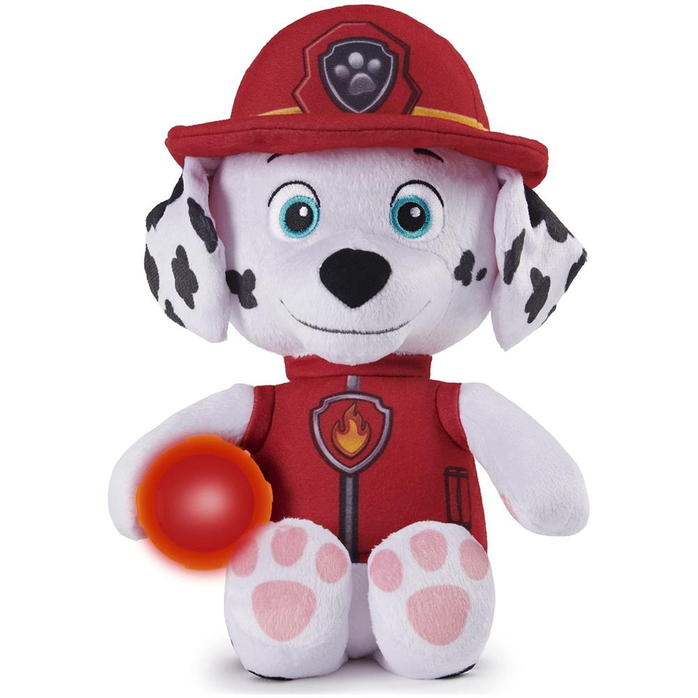 Paw Patrol 6059298 Snuggle Up Marshall Peluche Con Torcia E Suoni Per Bambini Dai 3 Anni In Su - Foto 1