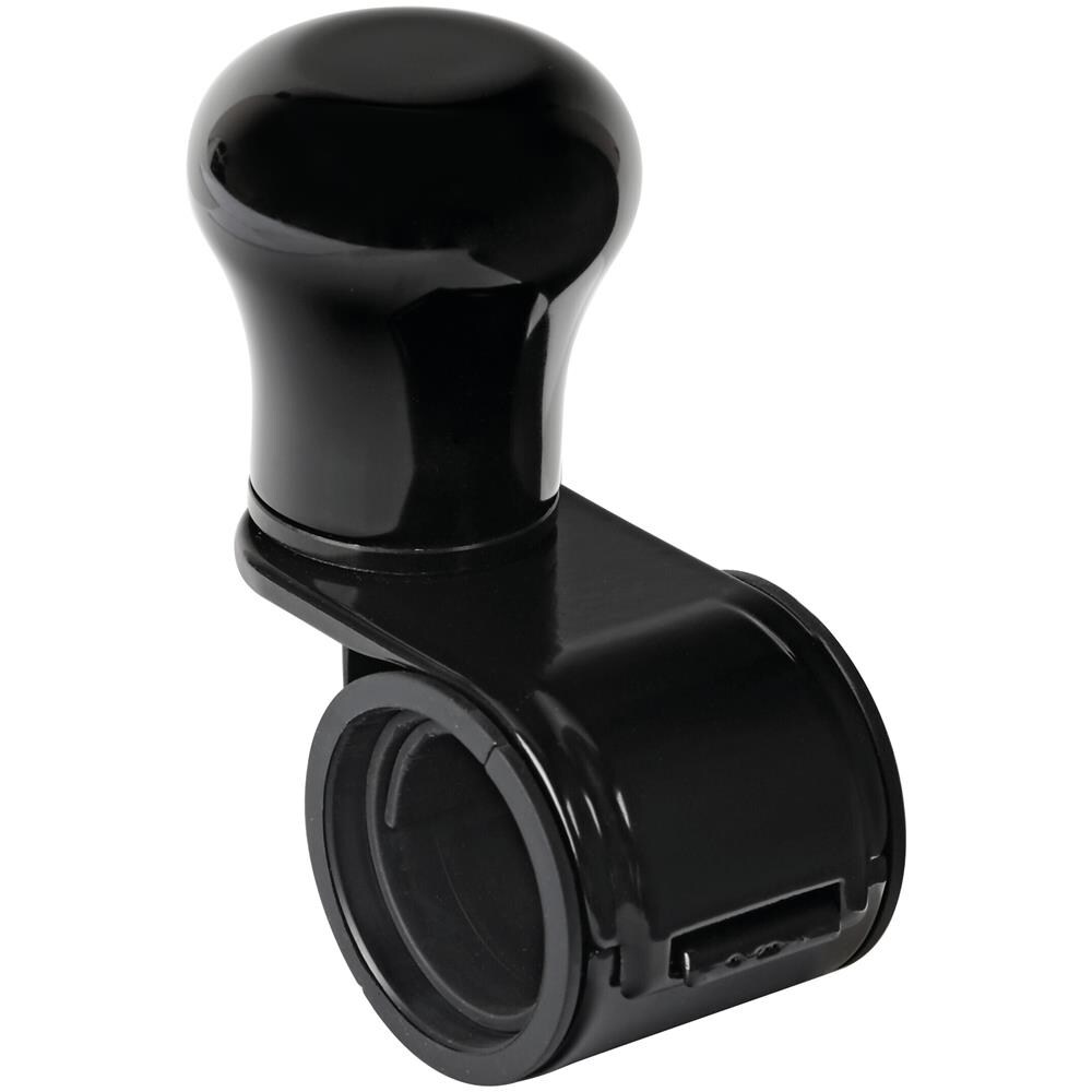 Revolve, Pomello Volante In Alluminio Anodizzato Nero, Staffa Nera - Foto 1