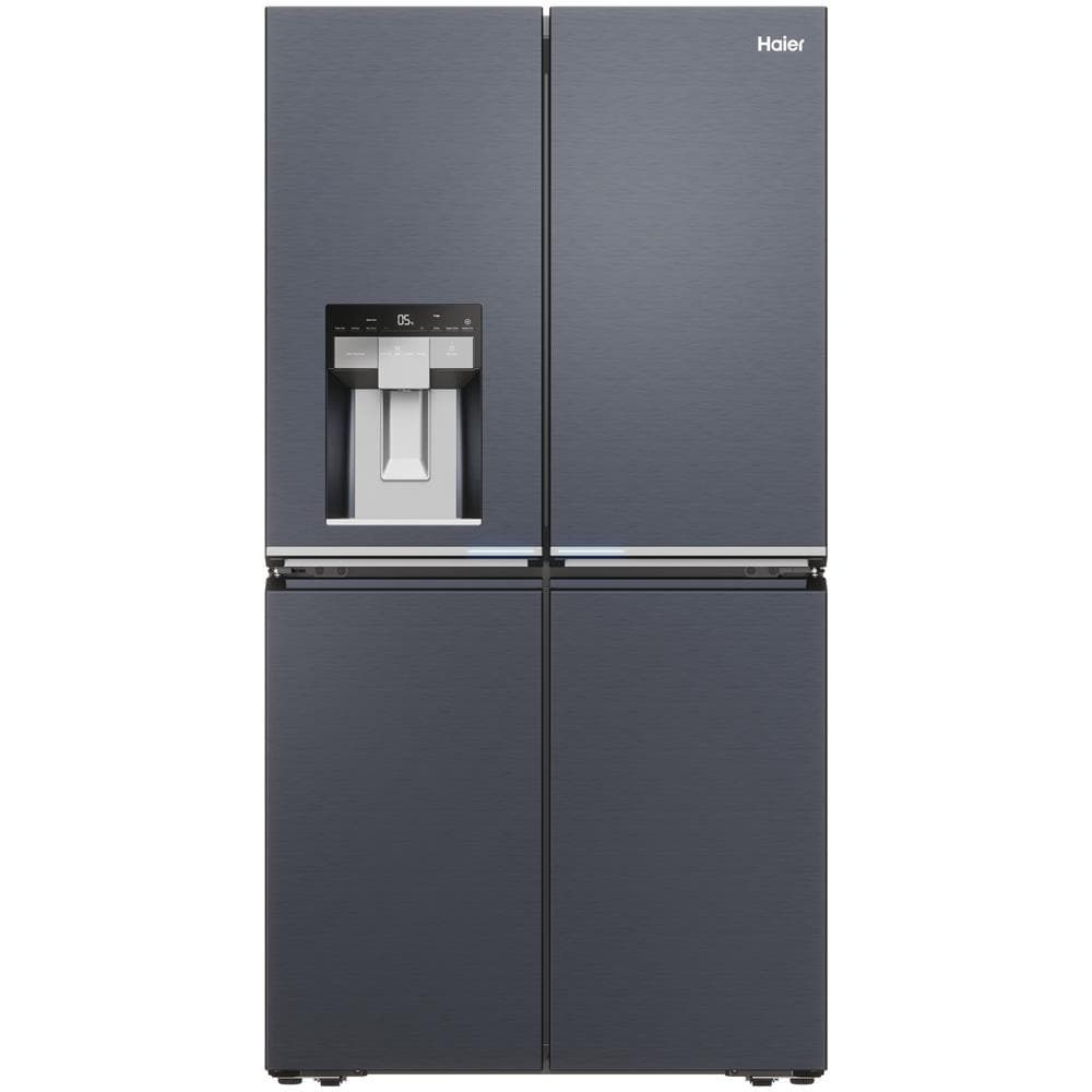 Cube 90 Serie 7 HCR7918EIMB frigorifero side-by-side Libera installazione 601 L E Nero - Foto 1