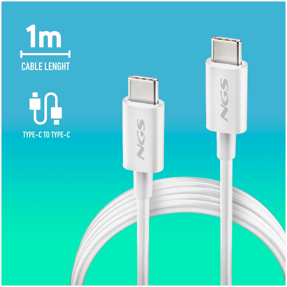 Knot 240w-2: Cavo Da Usb C A Type-c Lungo 2 M Per La Ricarica Rapida Di Dispositivi Fino A 240w. Nylon Intrecciato. Alta Compatibilità. Nero. - Foto 1