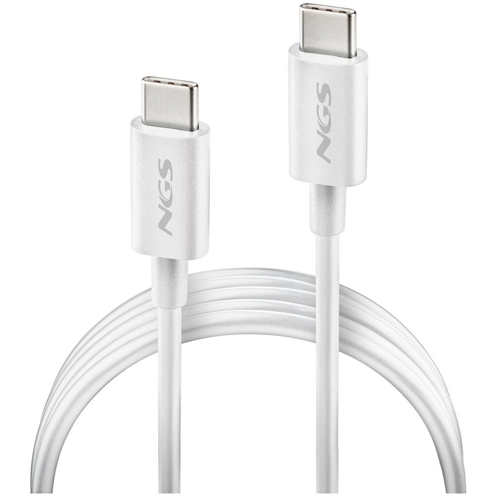 Knot 240w-2: Cavo Da Usb C A Type-c Lungo 2 M Per La Ricarica Rapida Di Dispositivi Fino A 240w. Nylon Intrecciato. Alta Compatibilità. Nero. - Foto 2