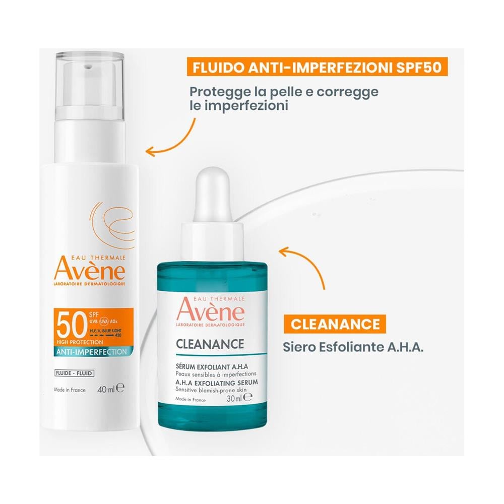 Eau Thermale Avene Solare Fluido Anti-Imperfezioni SPF50 40 ml - Foto 7