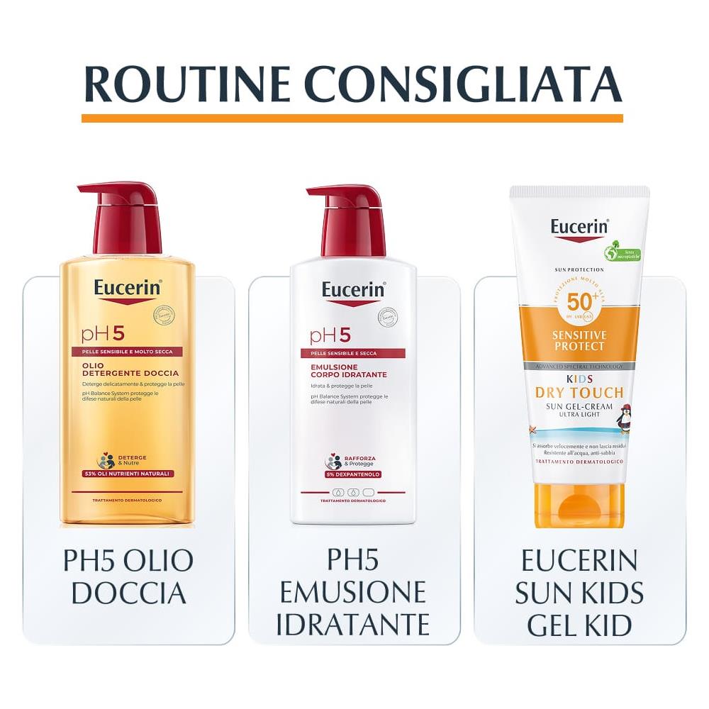 Eucerin Sun Kids Dry Touch Gel Cream SPF50+ 200 ml - Foto 6