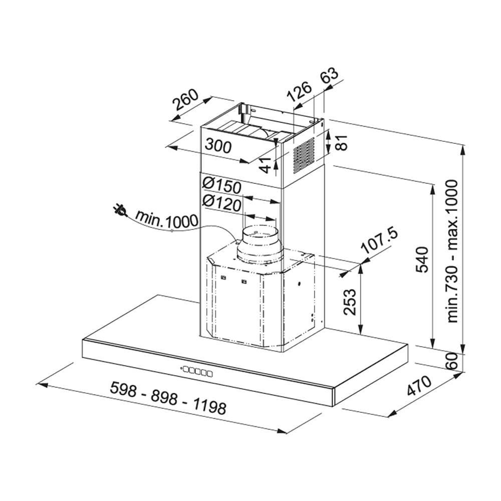 Cappa Tale 905 I Xs - Foto 4