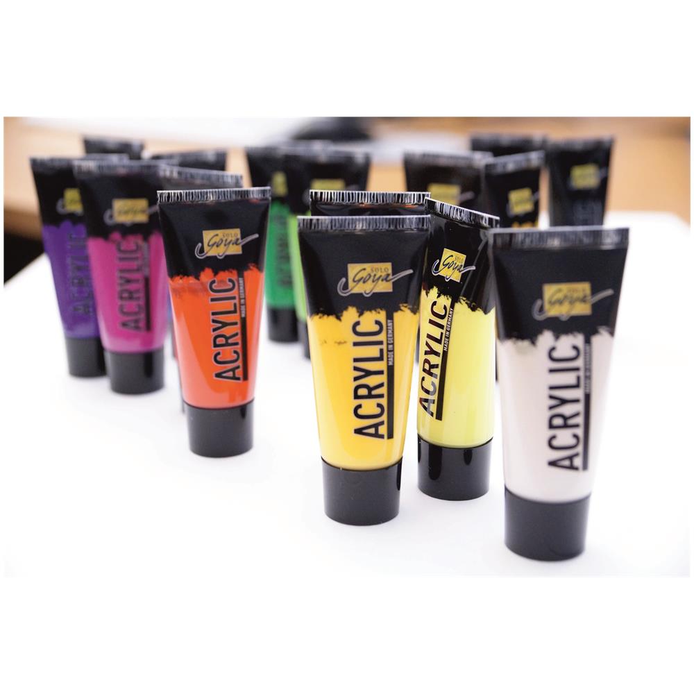 Colore Acrilico Solo Goya Effect - Conf. 8 X 20 Ml - Foto 2
