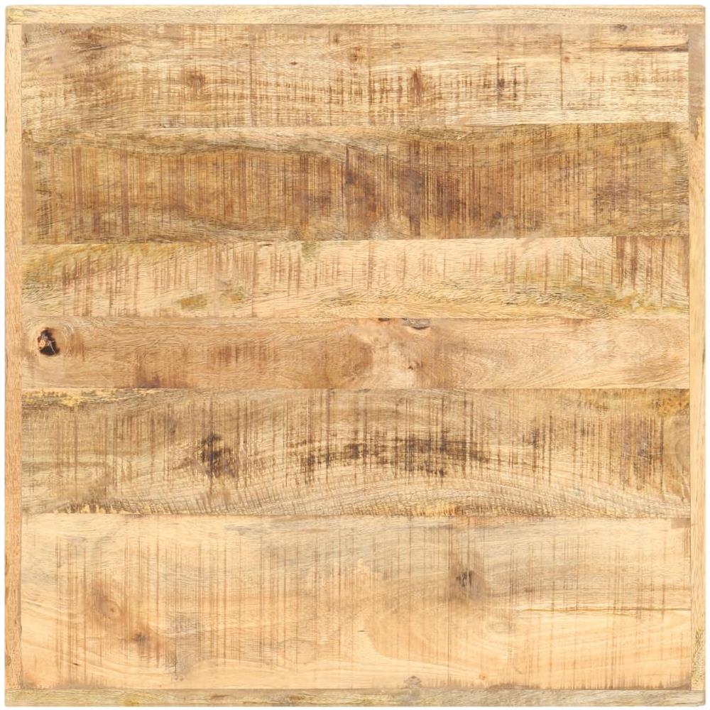 Tavolo Da Bar 60x60x107 Cm In Legno Ruvido Di Mango - Foto 1