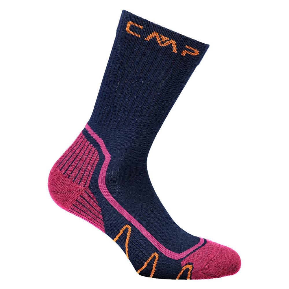 Calze Tecniche Kids Trekking Sock Poly Mid Junior - Blue Eu 31-33 - Foto 1