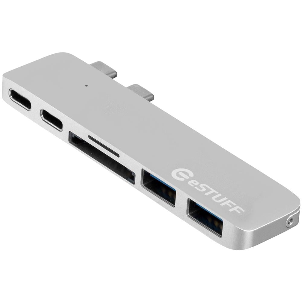 ES84122-SILVER USB 3.0 (3.1 Gen 1) Type-C Argento perno e concentratore - Foto 2