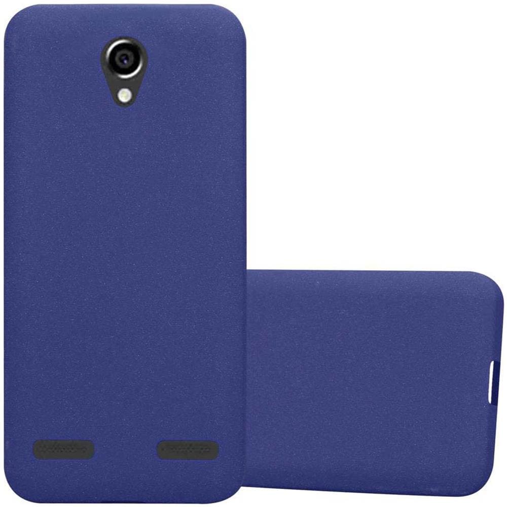 Custodia Compatibile Con Zte Blade L7 In Frost Blu Scuro - Coperchio Protettivo In Silicone Tpu Flessibile - Foto 1