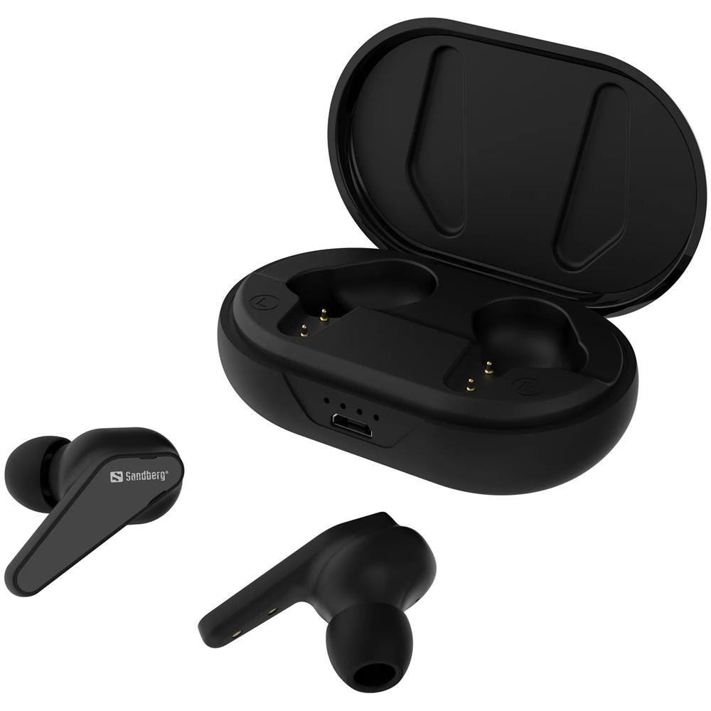 Cuffie Bluetooth Auricolari Bluetooth Sandberg Touch PRO Nero - Foto 5