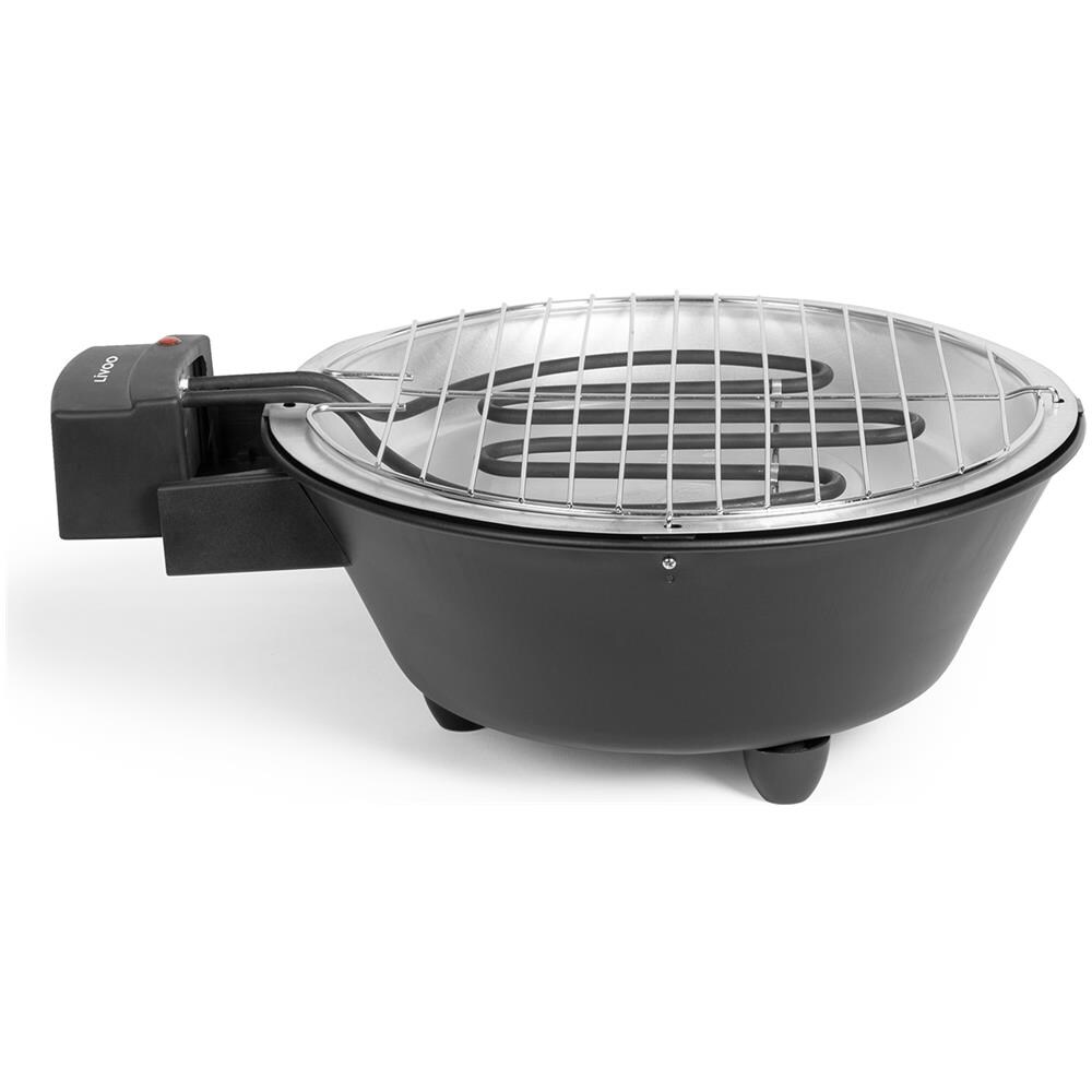 Barbecue Elettrico Freestanding 30cm 1250w Nero - Doc267 - Foto 2