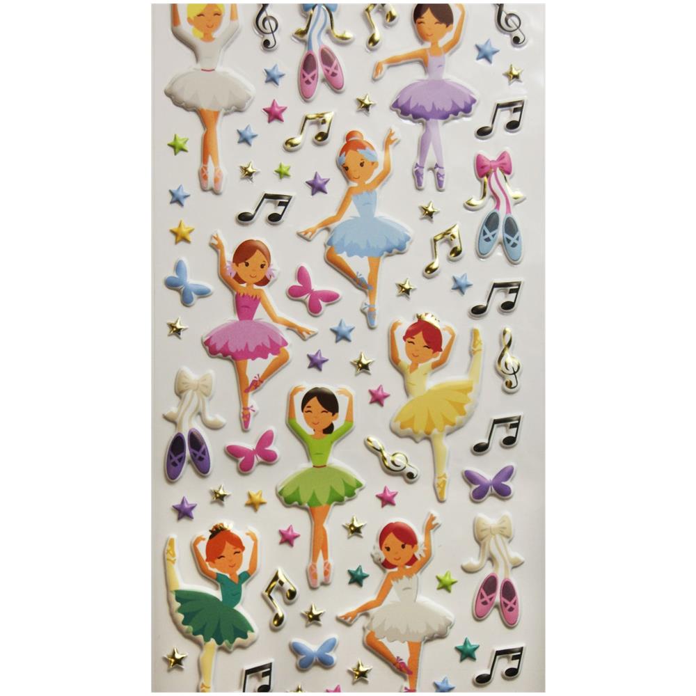 Stand Di Decorazione Per Bambini - Danza - Adesivi 3d - Foto 1