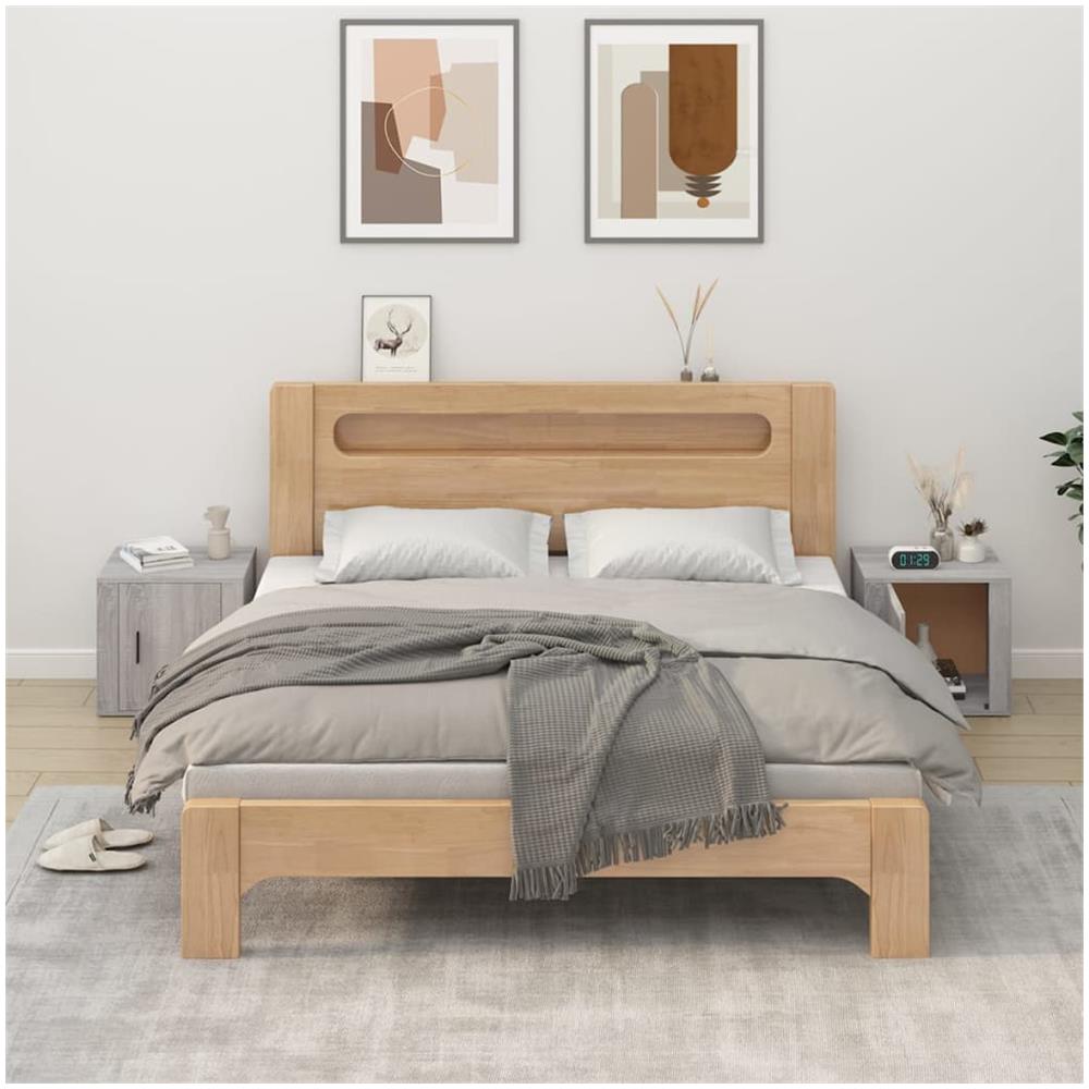 Comodino 2 Pz Grigio Sonoma 50x39x47 Cm - Foto 1